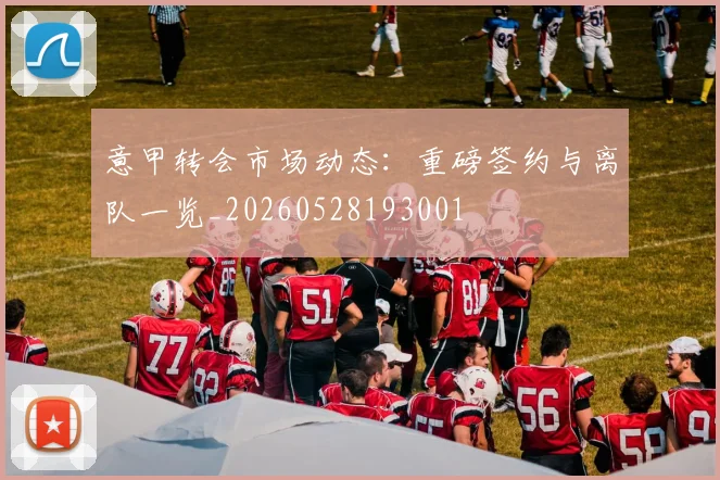 意甲转会市场动态：重磅签约与离队一览_20260528193001